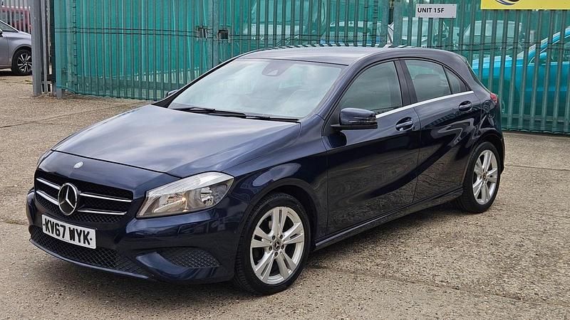 Blue Used 2017 Mercedes A180 Executive Hatchback | £7,899 - Image 1/4