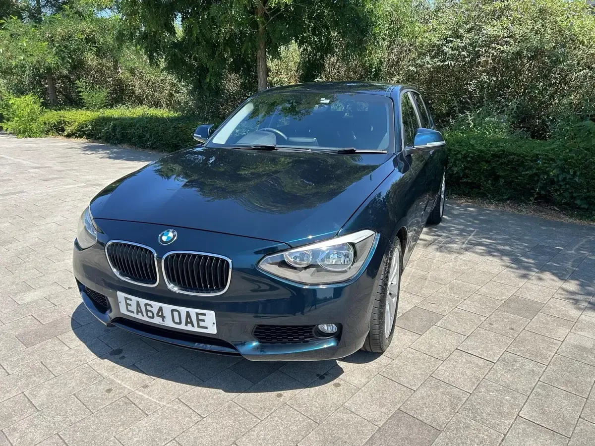 Used BMW 116 Performance 136 HP (100 kW) 2014 Blue Hatchback