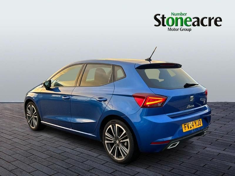 Used Seat Ibiza 113 HP (83 kW) 2024 Blue Hatchback