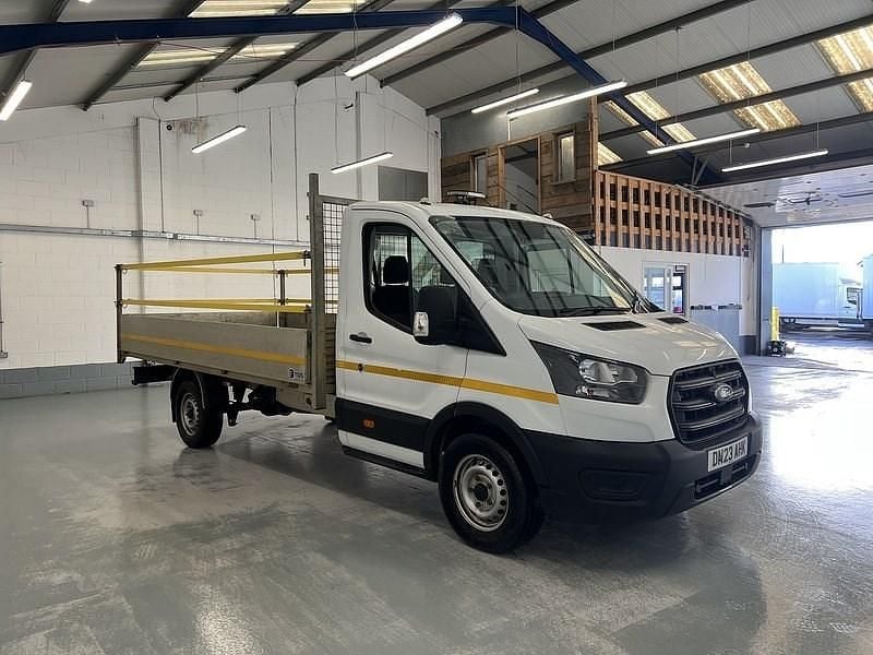 Used Ford Transit 130 HP (95 kW) 2023 White Cabriolet