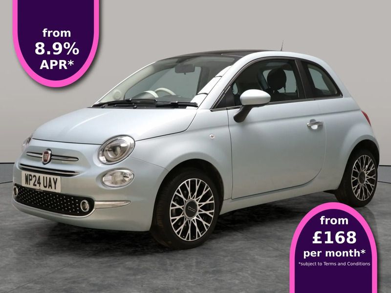 Green Used 2024 Fiat 500 S Hatchback | £12,333 (A bit pricey) - Image 1/4