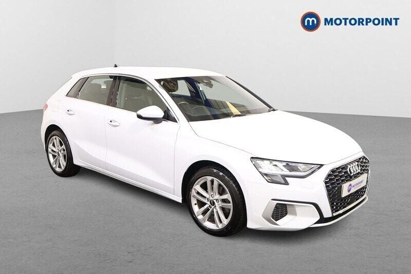White Used 2023 Audi A3 Sport Hatchback | £18,199 (Super price) - Image 1/4