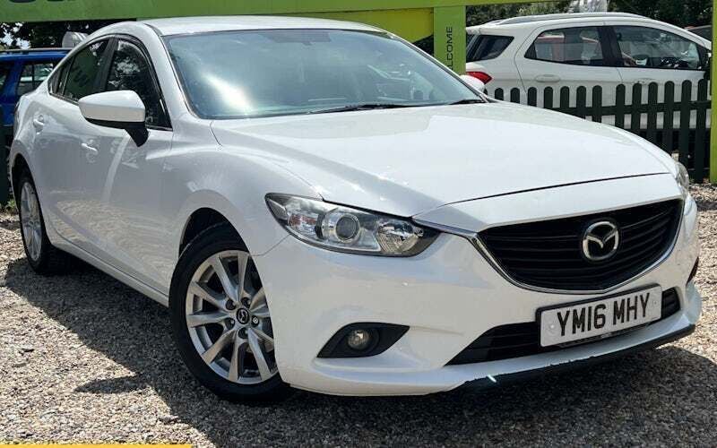 White Used 2016 Mazda 6 Sedan | £6,225 (Fair price) - Image 1/4