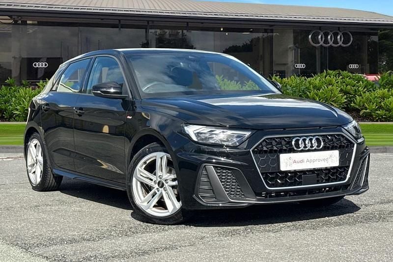 Black Used 2023 Audi A1 S-Line Hatchback | £19,450 (Fair price) - Image 1/4