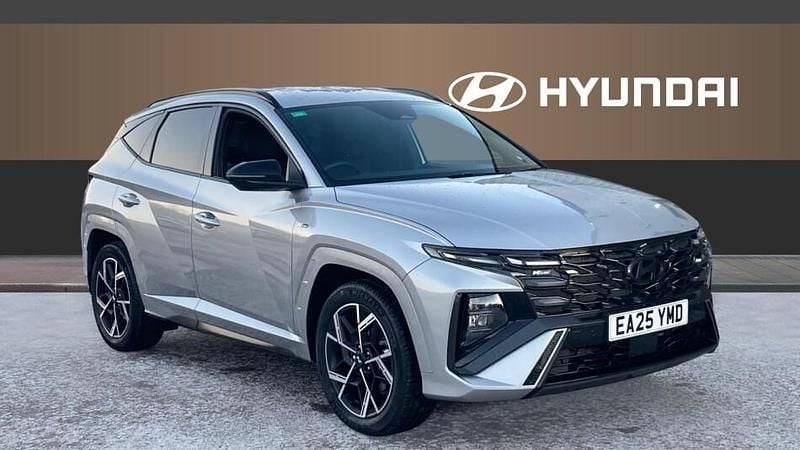Silver Used 2025 Hyundai Tucson N Line SUV | £25,921 (Fair price) - Image 1/3