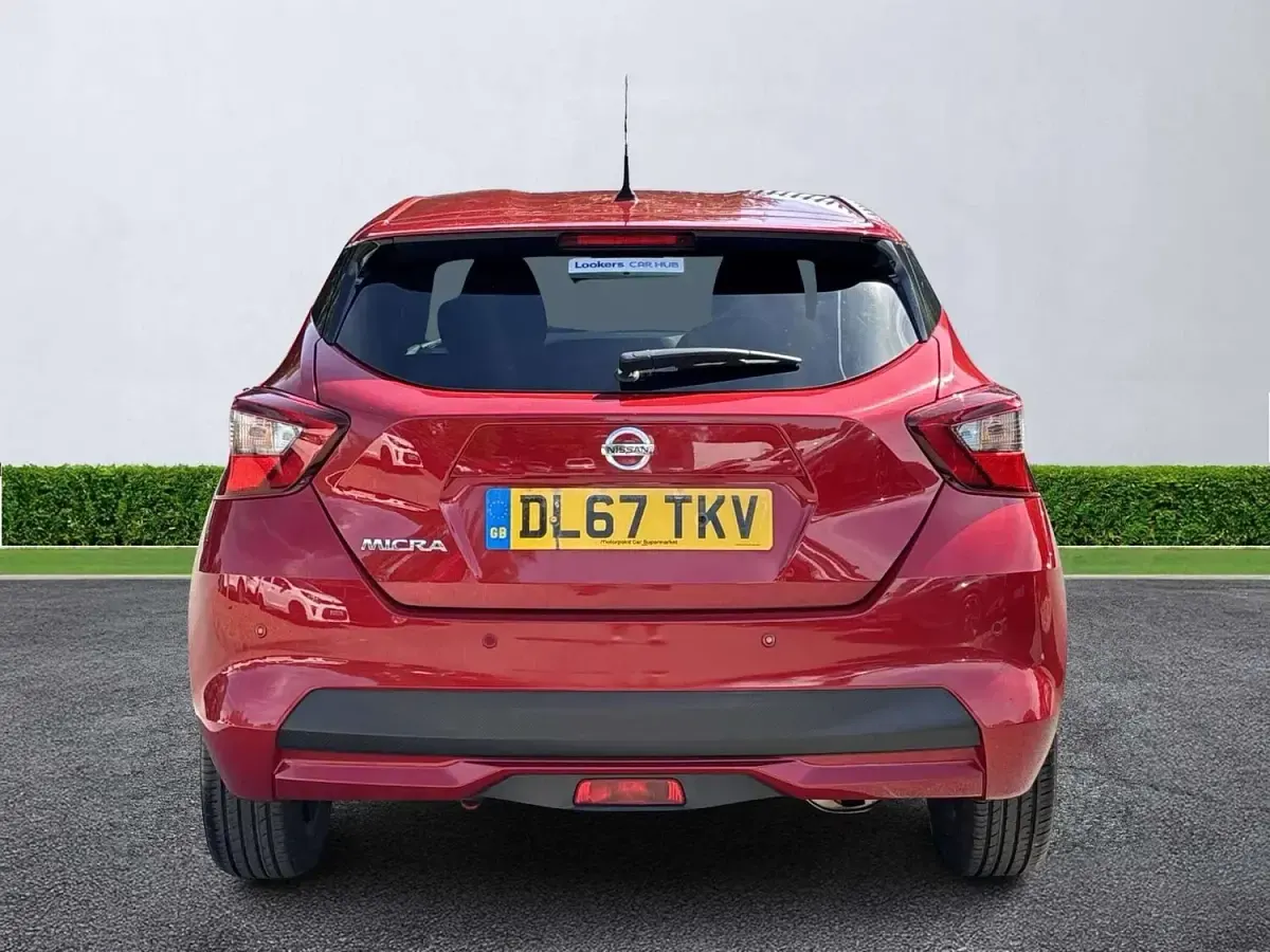 Used Nissan Micra N-Connecta 2017 Red Hatchback