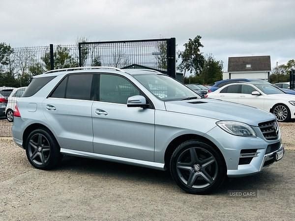 Silver Used 2015 Mercedes ML350 AMG line SUV | £11,900 (Good price) - Image 1/4