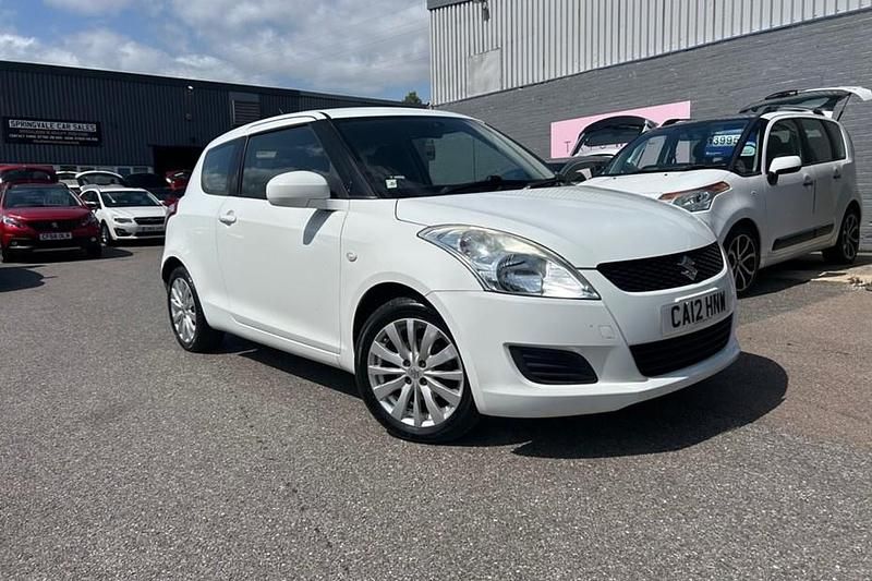 White Used 2012 Suzuki Swift SZ3 Hatchback | £3,495 (Fair price) - Image 1/1