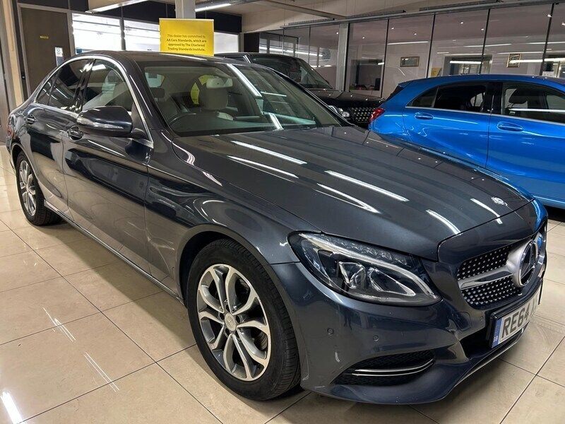 Grey Used 2014 Mercedes C220 Sedan | £8,490 (Fair price) - Image 1/4