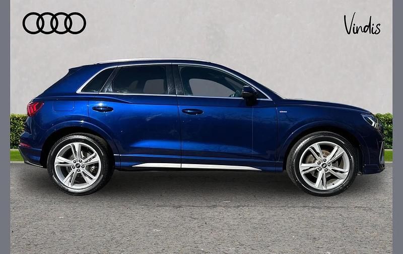 Used Audi Q3 S-Line 150 HP (110 kW) 2021 Blue SUV
