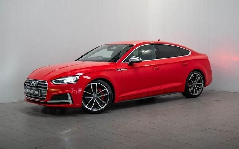 Red Used 2018 Audi S5 Sportback Advanced Hatchback | £20,990 (Fair price) - Image 1/4