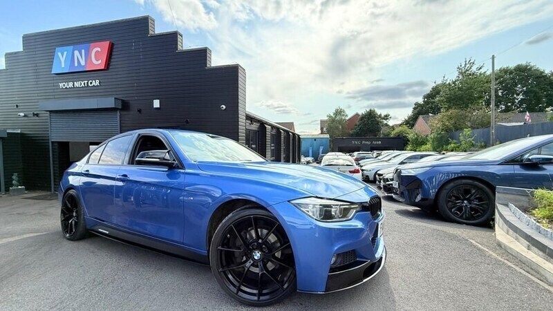 Blue Used 2018 BMW 320 M Sport Sedan | £15,491 (Good price) - Image 1/4
