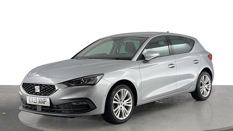 Silver Used 2021 Seat Leon SE Dynamic Hatchback | £14,980 (A bit pricey) - Image 1/4