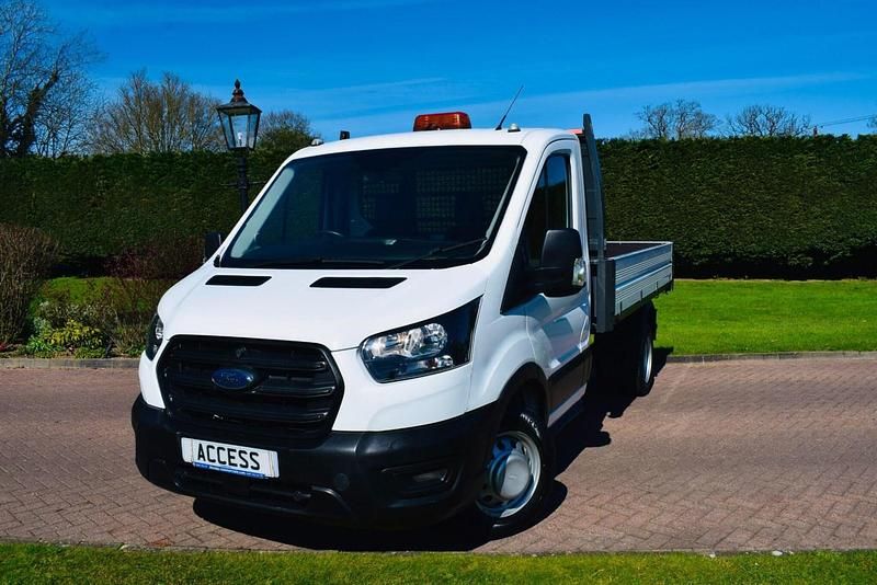 Used Ford Transit 130 HP (95 kW) 2022 White Cabriolet
