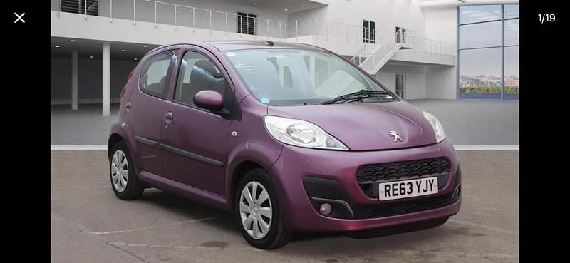 Purple Used 2013 Peugeot 107 Active Hatchback | £3,495 (Fair price) - Image 1/4