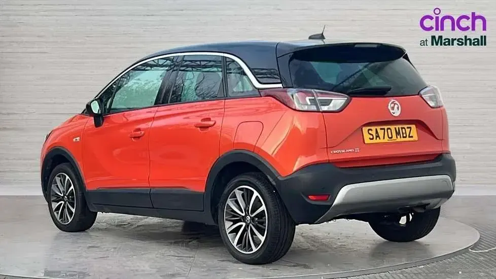 Gebraucht Vauxhall Crossland X Elite 110 PS (80 kW) 2020 Orange SUV