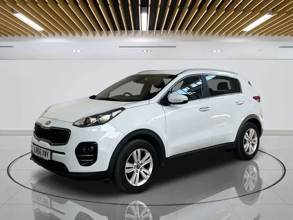 Used Kia Sportage 130 HP (95 kW) 2016 White SUV