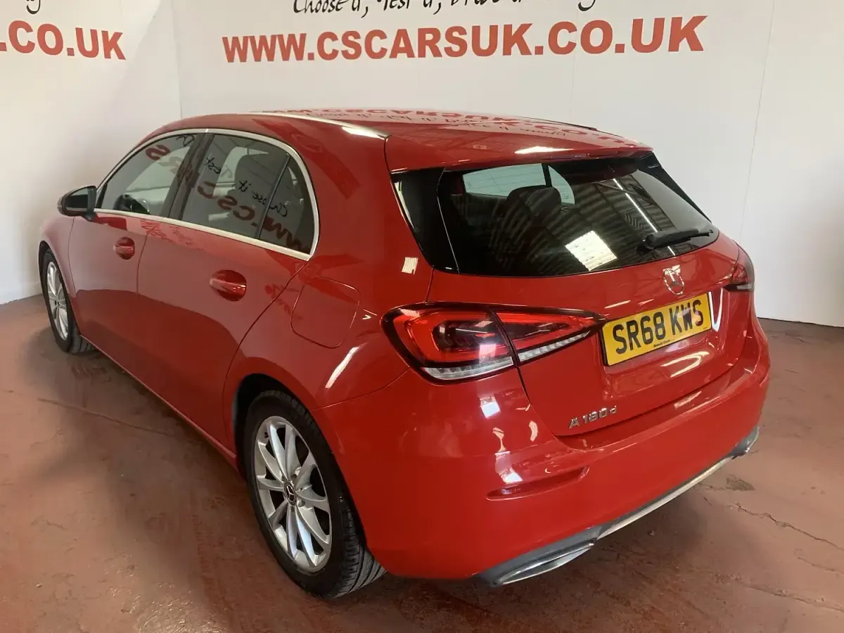 Used Mercedes A180 2018 Red Hatchback