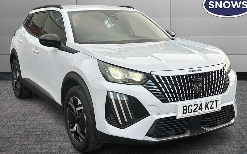 White Used 2024 Peugeot 2008 Allure SUV | £16,810 (Fair price) - Image 1/4