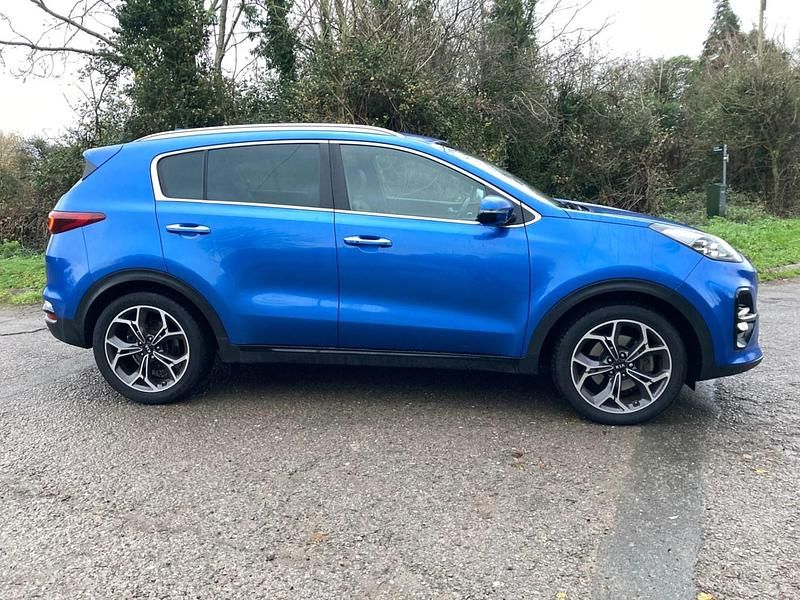 Used Kia Sportage GT-Line 2021 Blue SUV