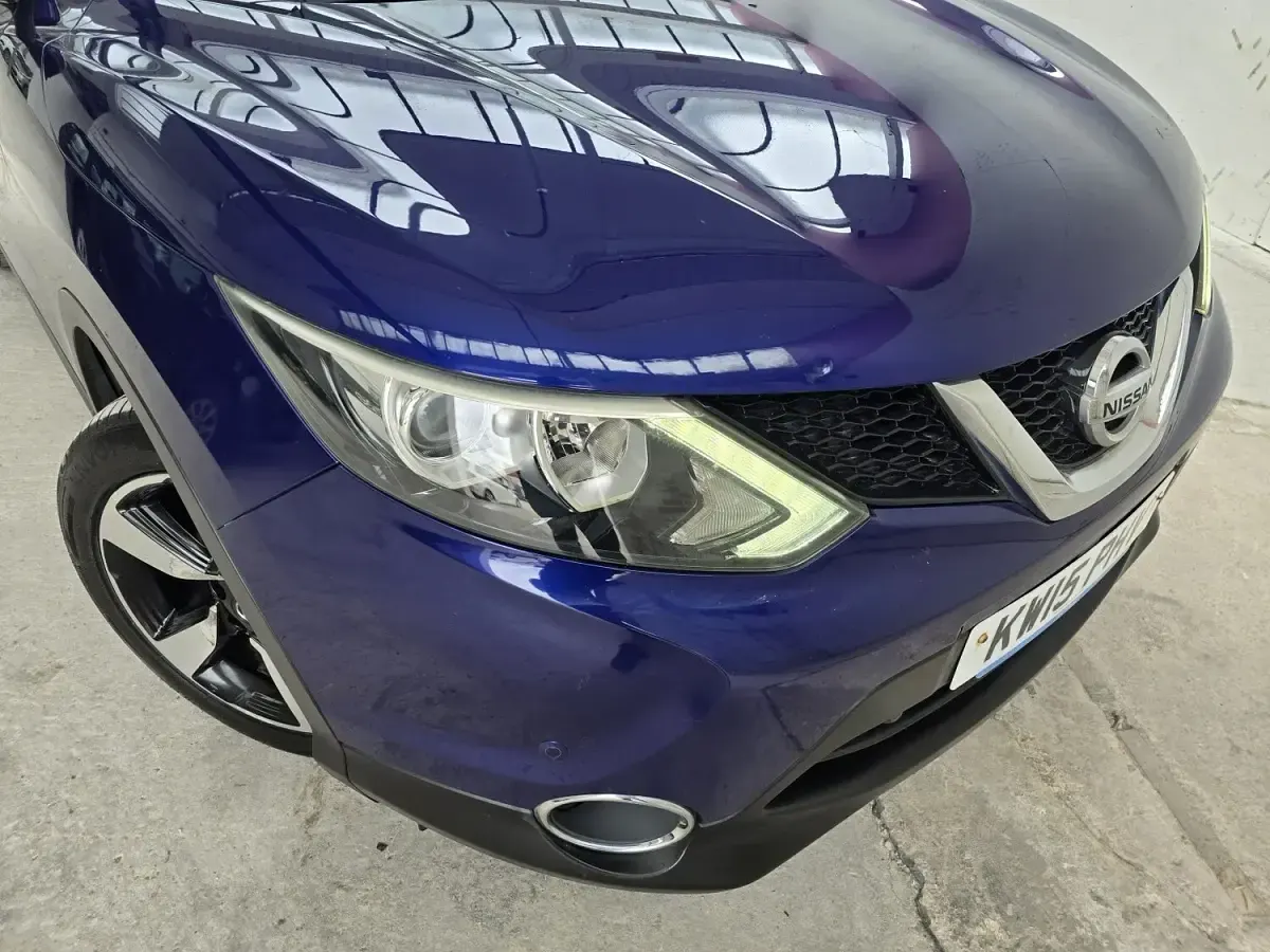 Used Nissan Qashqai N-TEC 110 HP (80 kW) 2015 Blue SUV