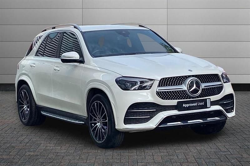 Used Mercedes GLE350 AMG Line Premium 320 HP (235 kW) 2022 Diamond white bright Estate