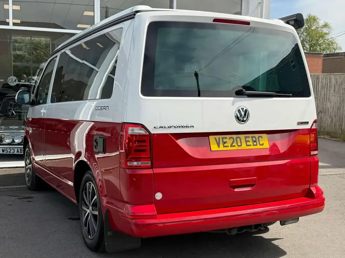 Used VW California California 199 HP (146 kW) 2020 Red Van