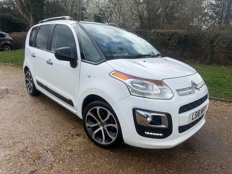 Used Citroën C3 Picasso Platinum 100 HP (73 kW) 2016 White MPV