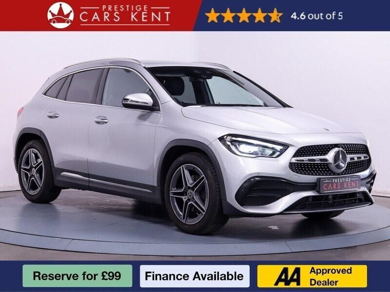 Silver Used 2021 Mercedes GLA200 AMG Line Premium SUV | £23,800 (Fair price) - Image 1/4