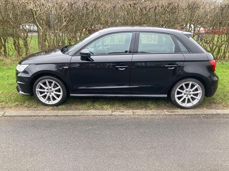 Used Audi A1 S-Line 2017 Black Hatchback