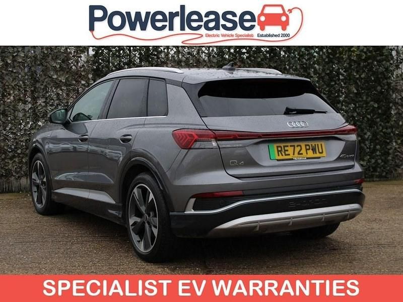 Used Audi Q4 e-tron S-Line 150 kW (204 HP) 2022 Grey SUV