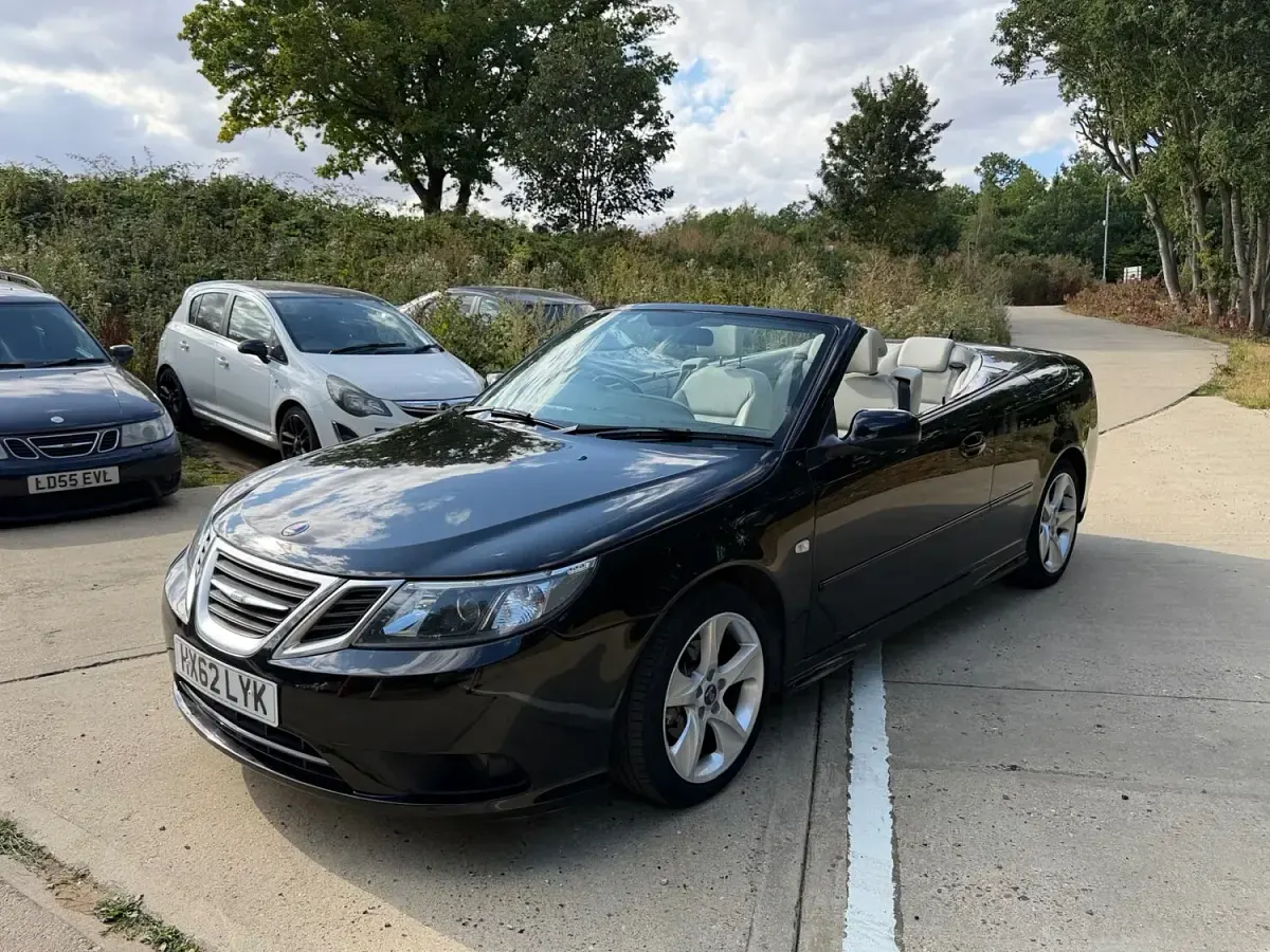 Used Saab 9-3 Cabriolet Linear 2012 Black Cabriolet