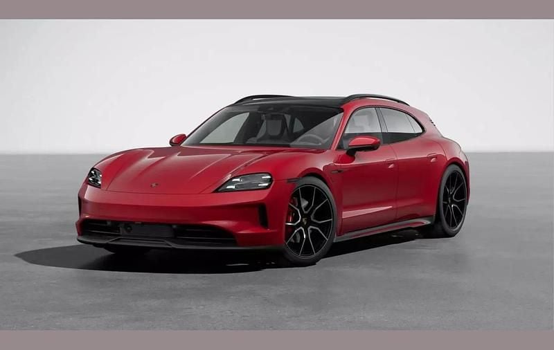 Red Used 2024 Porsche Taycan Sedan | £80,990 (Fair price) - Image 1/4
