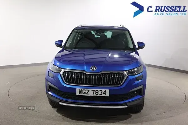 Used Skoda Kodiaq SE L 150 HP (110 kW) 2022 Blue SUV