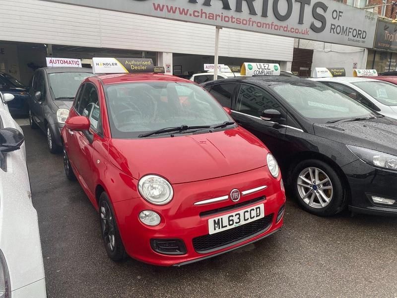 Usado Fiat 500 S 69 HP (50 kW) 2013 Vermelho Citadino