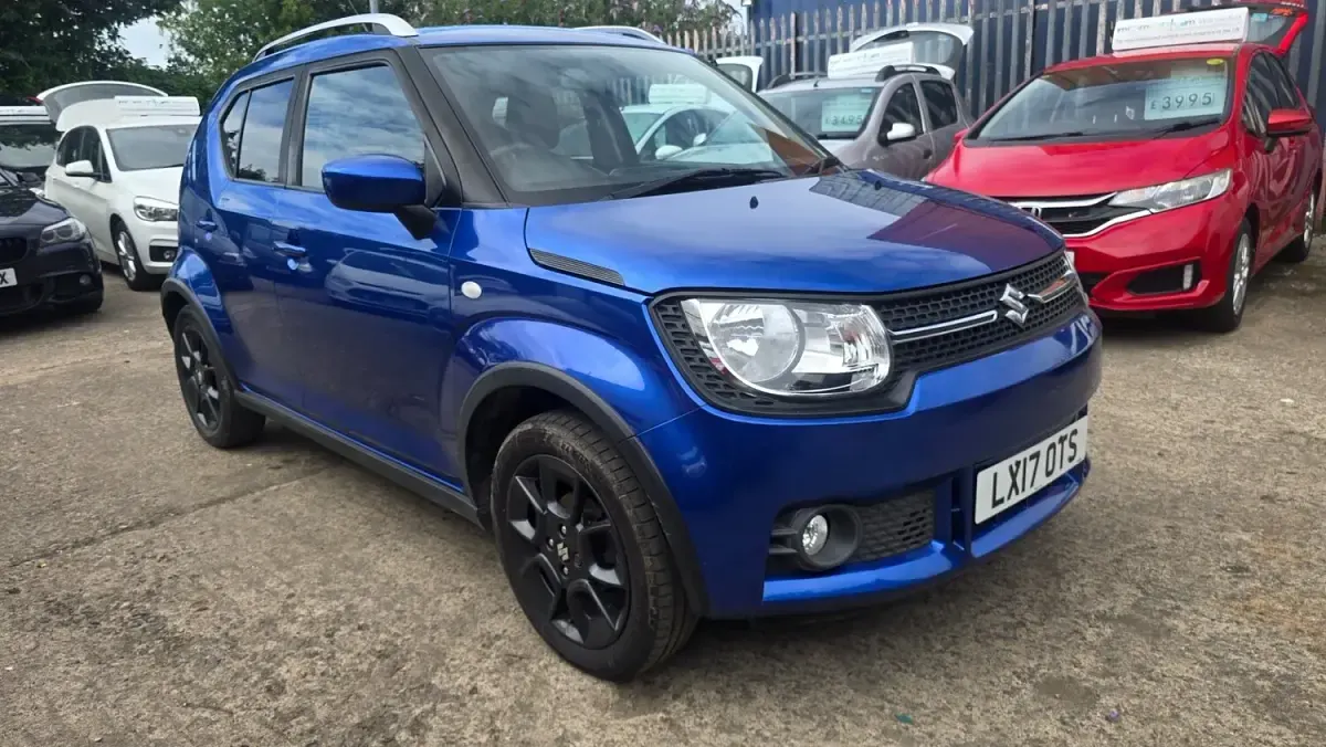 Used Suzuki Ignis SZ-T 90 HP (66 kW) 2017 Blue SUV