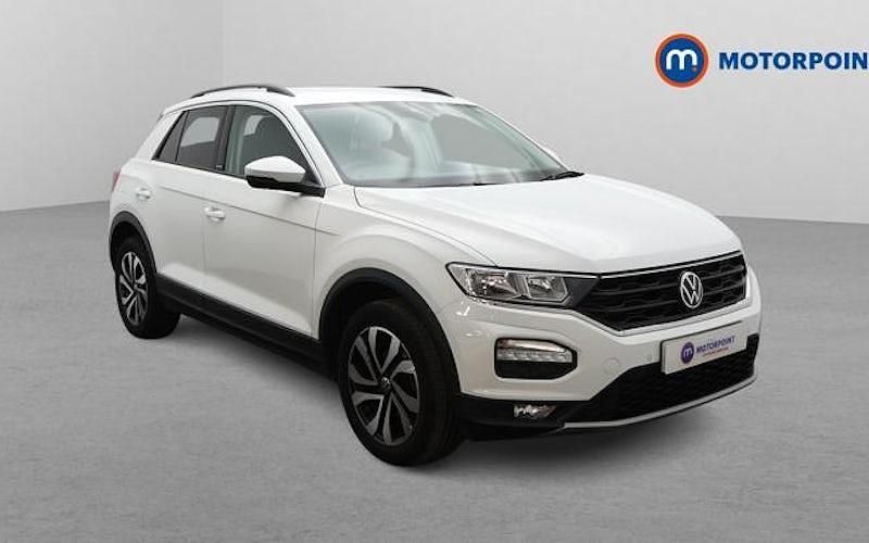 Used VW T-Roc Active 150 HP (110 kW) 2021 White SUV