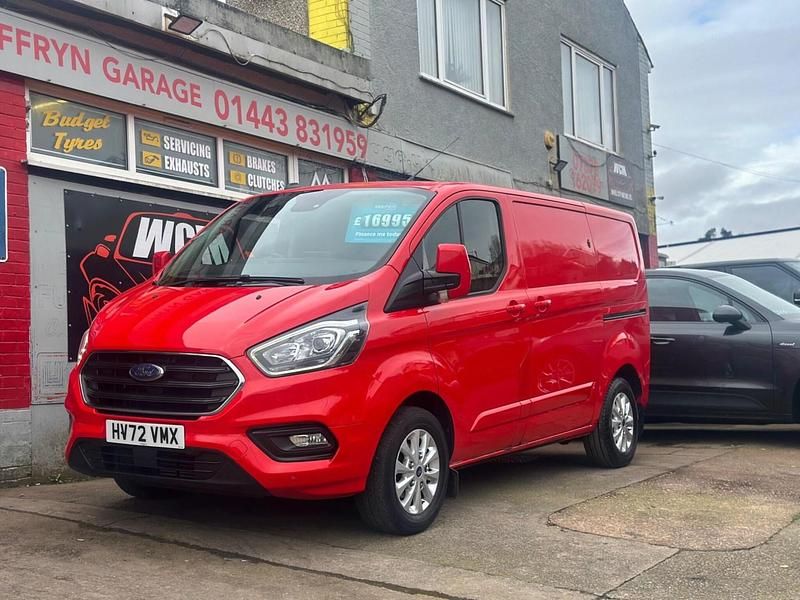Used Ford Transit Custom Limited 130 HP (95 kW) 2022 Red Van