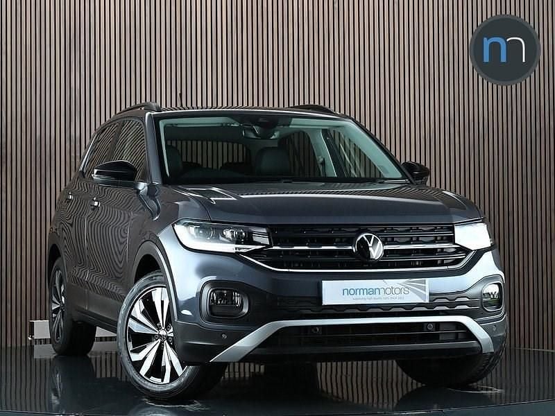 Used VW T-Cross Black Edition 110 HP (80 kW) 2023 Grey SUV