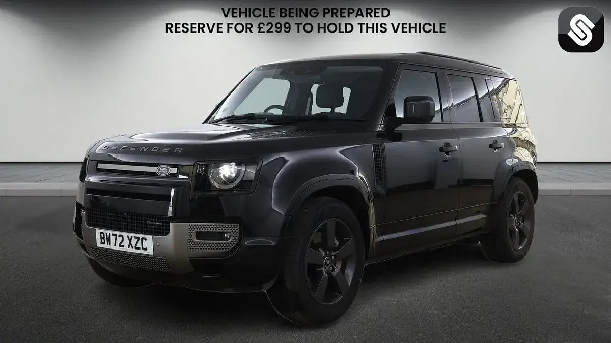 Used Land Rover Defender HSE Dynamic 404 HP (297 kW) 2023 Santorini black SUV
