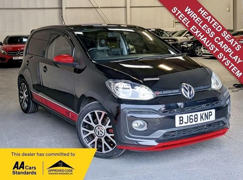 Black Used 2018 VW up! high up! Hatchback | £6,500 (Good price) - Image 1/4