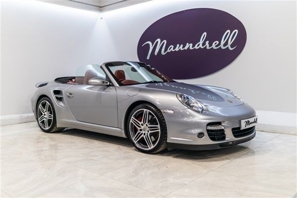 Gt silver Used 2008 Porsche 997 Turbo Cabriolet | £54,990 - Image 1/1