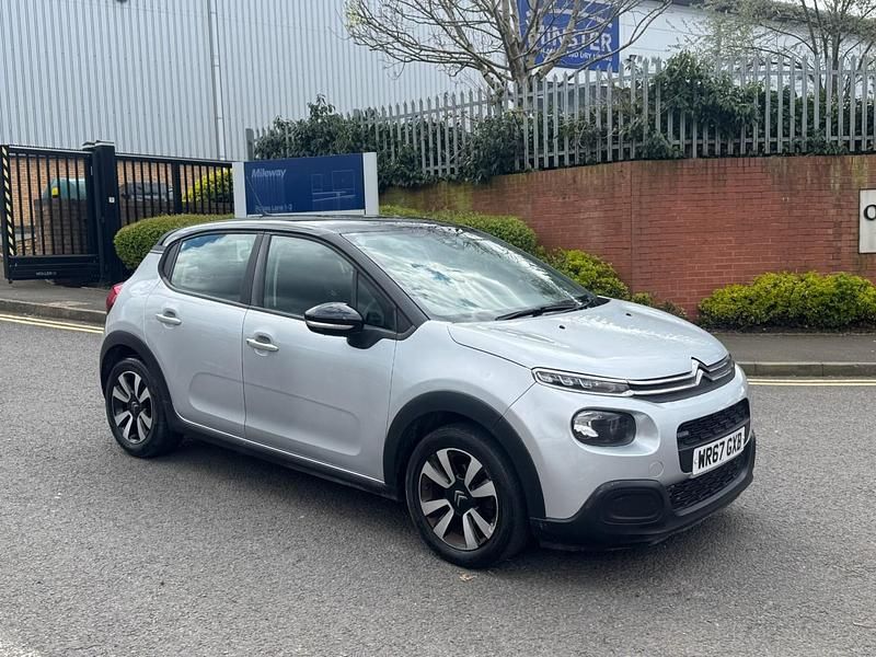 Used Citroën C3 Feel 110 HP (80 kW) 2017 Silver Hatchback
