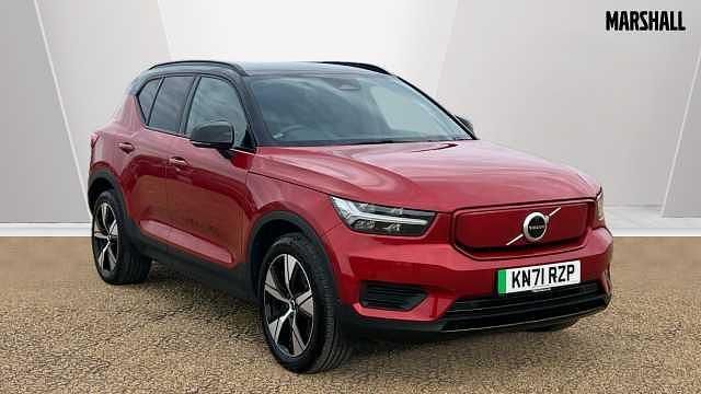 Red Used 2021 Volvo XC40 Core SUV | £19,607 (Fair price) - Image 1/2