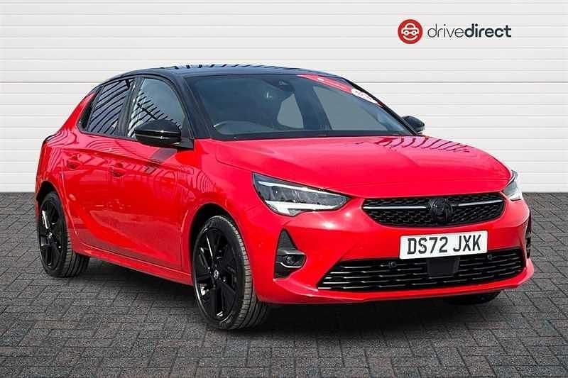 Used Vauxhall Corsa-e Edition 100 kW (136 HP) 2022 Red Hatchback