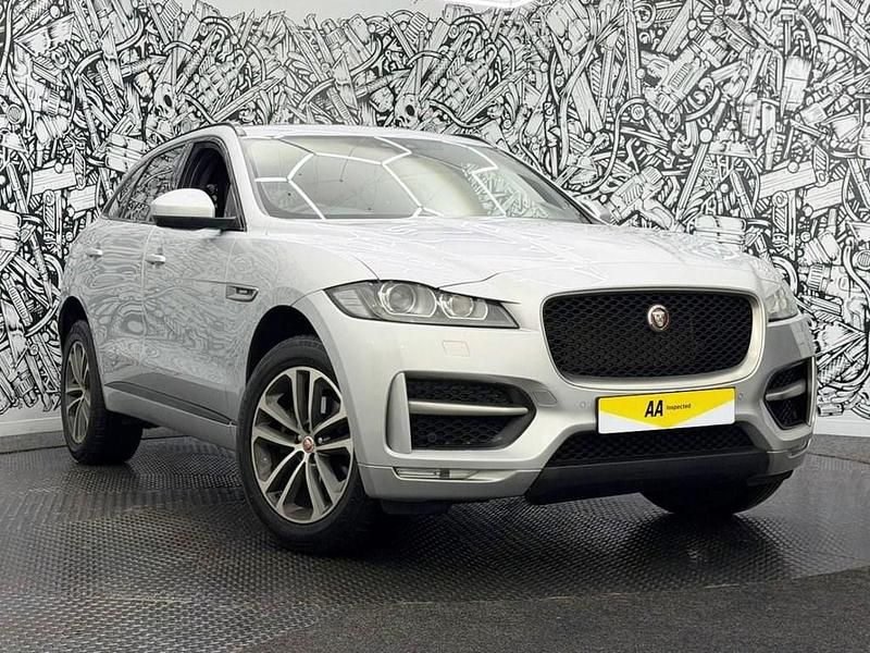 Used Jaguar F-Pace R-Sport 180 HP (132 kW) 2018 Silver SUV