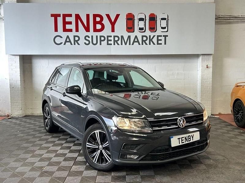 Grey Used 2018 VW Tiguan SE SUV | £12,795 (Good price) - Image 1/3