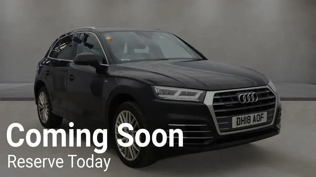 Used Audi Q5 S-Line 190 HP (139 kW) 2018 Black SUV