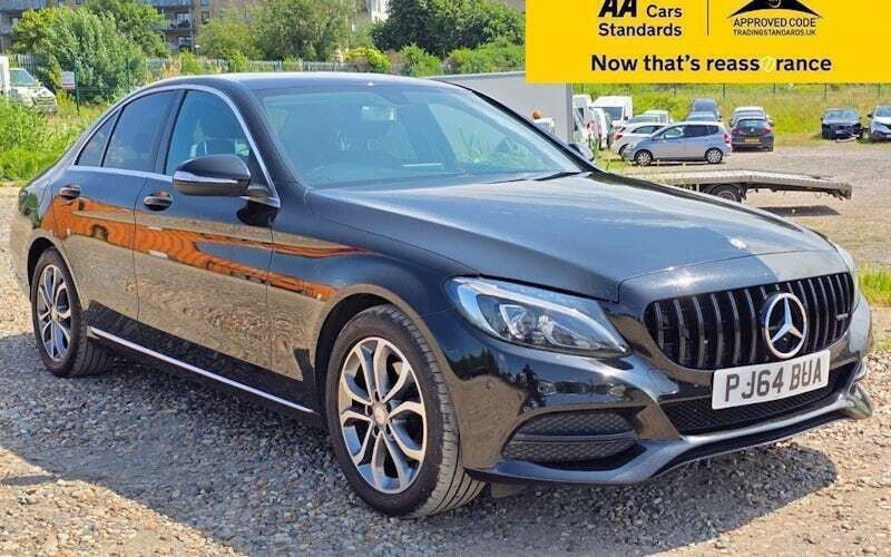 Black Used 2015 Mercedes C220 Sedan | £8,980 (Fair price) - Image 1/4