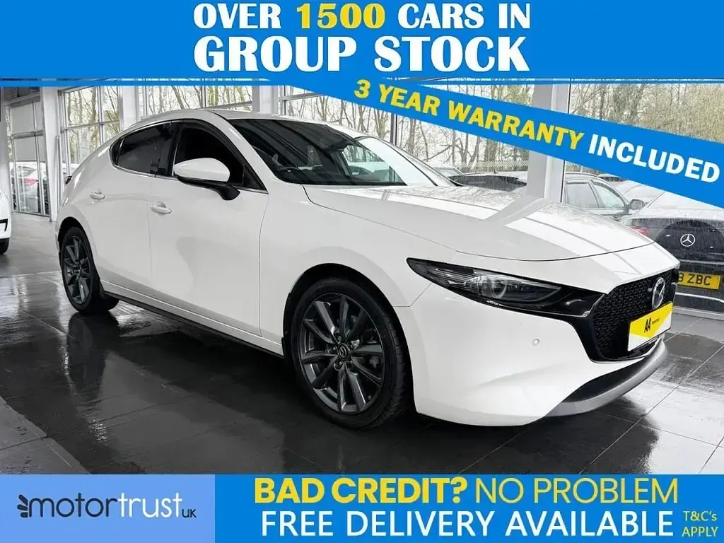 Usado Mazda 3 Inclusive 122 HP (89 kW) 2020 Branco Citadino